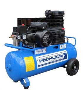 PEERLESS P14 Single Phase Air Compressor: Belt Drive, 10Amp, 2.75HP, 275LPM