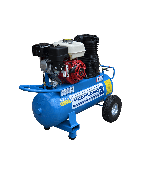 PEERLESS PHP15 Petrol Air Compressor: Belt Drive, Honda GX200, 320LPM - for High Pressure