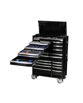 KINCROME  Contour V2 Workshop Tool Kit 332 Piece 17 Drawer 42" Black