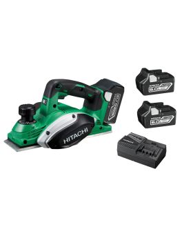 Hitachi P18DSL(HP) 18V 6.0Ah Li-Ion Cordless Slide Planer Combo Kit 