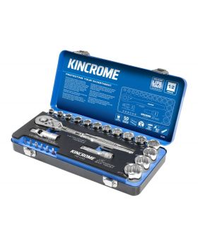 Kincrome  23PCE METRIC 1/2" Drive Socket Set - P2103 -ATD