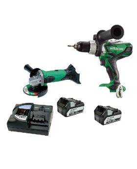 Hitachi pack293 2pce 18v Cordless Combo Kit-5ah