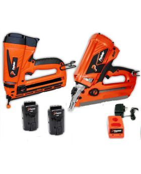 Paslode s205002batt FrameMaster & TrimMaster Gas Cordless Nail Gun Combo Kit