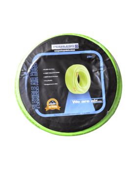 PEERLESS Industrial Green Flexible Air Hose 10mm: Rubber Coated PVC