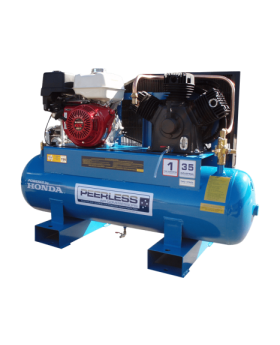 PEERLESS PHP35 Petrol Air Compressor Fatboy: Belt Drive, Honda GX390, 720LPM - for High Pressure