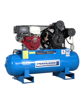 PEERLESS PHP52 Petrol Air Compressor Fatboy: Belt Drive, Honda GX390, 1040LPM - for High Pressure