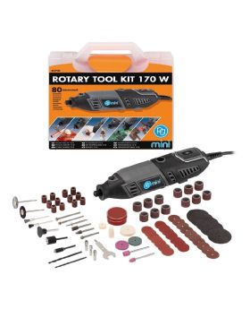 PG Mini 80 Piece 170W 3.2mm Mini Precision Rotary Multi-Tool Kit-PGM9750