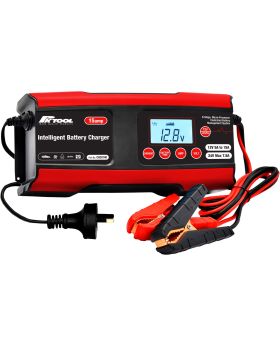 PK TOOLS 15amp Intelligent Battery Charger-12v & 24v