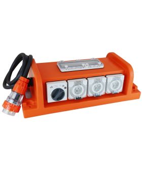 Powersafe RB8-6 Powerboard 415V - 6 x 15A - 6 x RCBO