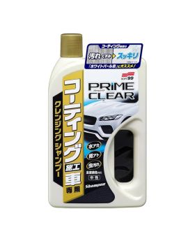 Soft99 Prime Clear Shampoo -Cleansing Shampoo for Coated Cars