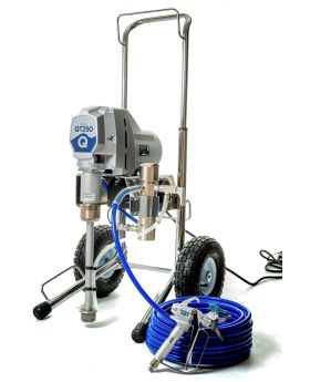 QTech QT290 Electric Airless Paint Spraying Pump With Tritech Spray Gun