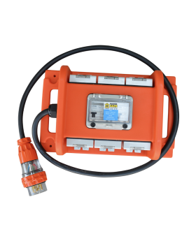 Powersafe RB6-6 Powerboard 415V - 6 x 15A - 3 x RCBO