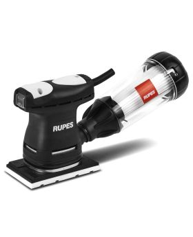 Rupes 200W 80mm x 130mm Mini Orbital Sander with Paper Clip & Filter Cartridge