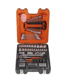 Bahco S106 Socket & Spanner Set Combo Kit-1/4" & 1/2" Drive