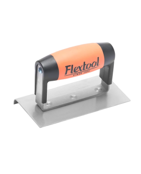 FLEXTOOL - Bull Nose Concrete Edger 19mm Radius - 140mm x 75mm 