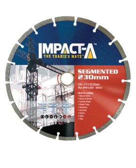 IMPACTA - SEGMENTED DIAMOND BLADE 230MM X 22.23MM 