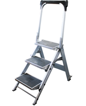 RICHMOND - Compact Aluminium Step Ladder - 3 Step