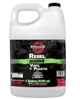 RENEGADE Rebel Rubber, Vinyl & Plastic Conditioner - 3.78ltr