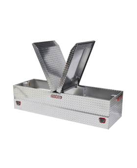 Weather Guard GULLWING Chest - 351ltrs Aluminium (1770 x 600 x 500mm CLEAR)