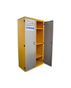 INDUSTRIAL XS PPE 2 Door storage cabinet â€“ large