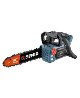 Senix X2 18V Cordless Brushless 25cm (10") Top Handle Chainsaw Bare Unit Skin
