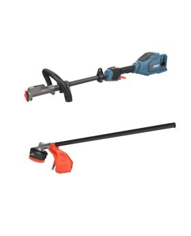 Senix 2X2 cordless 36V(2x18v) Brushless Power Head and 40cm (16") Line Trimmer Attachment Bare Unit Skins