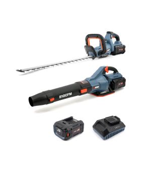 Senix X6 60V OPE 2 Piece Power Garden Combo Kit 2A