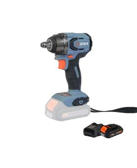 Senix X2 18V 1/2"Compact Cordless Impact Wrench Kit