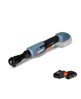 SENIX X2 18V 1/2" 75Nm Ratchet Cordless Kit