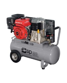 SIP TOOLS 6.5HP 50LTR PETROL TRADESMAN BELT DRIVE AIR JOB SITE COMPRESSOR SIPC650BP