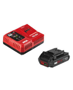 SKIL PWRCORE 20 STARTER KIT BATTERY & CHARGER-CB7563E-10