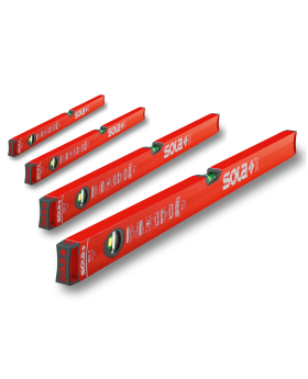 SOLA Premium Big X Spirit Level 4 Pack-40,80,120,200cm BIGX4PK