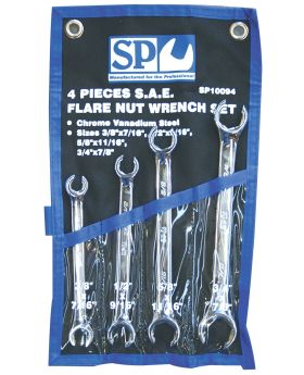 SP TOOLS 4pc SAE Flare Spanner Set SP10094