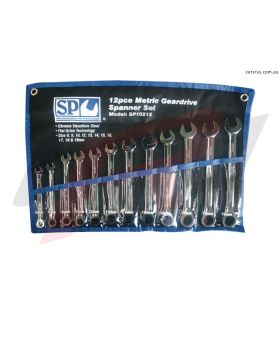 SP Tools SP10262     12pce SAE Geardrive Spanner Set (5/16-1'')