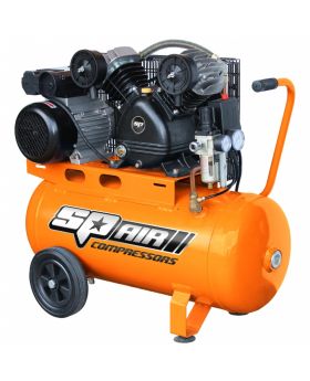 SP TOOLS 2.5HP Cast Iron V-Twin Portable Air Compressor SP14 -BD