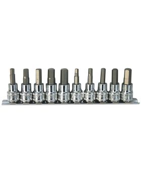 SP Tools SP20541 10pc 3/8' Dr Inhex Socket Set