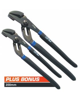 SP TOOLS Adjustable Joint Pliers - 300mm PLUS BONUS 200mm SP32403LE