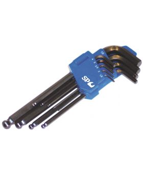 SP TOOLS Ball Drive Hex Key Set - 9pc Metric SP34501