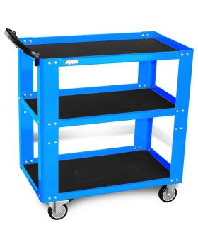 SP TOOLS 3 Shelf Professional Service Trolley - BLUE SP40019BL