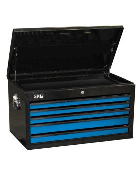 SP Tools SP40121 SUMO SERIES TOOL BOX - 7 DRAWER - BLACK/BLUE DRAWERS