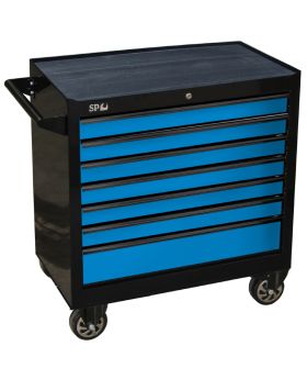 SP Tools SP40126 SUMO SERIES ROLLER CABINET - 7 DRAWER - BLACK