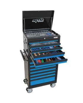 SP Tools SP50104BL 244PC Custom Series Tool Kit - Black/Blue