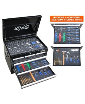 SP Tools SP50121X 218pce Custom Series Tool Kit In Top Chest - BDD