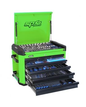 SP Tools SP50130 267 Piece 7 Drawer Concept Series Metric Tool Kit - Green