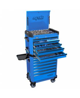 SP Tools Sp50135 268 Piece 14 Drawer Combination Concept Series Metric Tool Kit - Blue