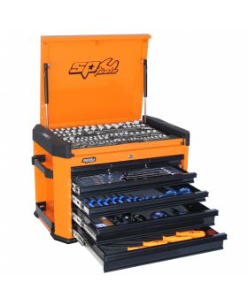 SP TOOLS 251PCE Metric/SAE Concept Series Tool Kit - Orange/Black SP52253