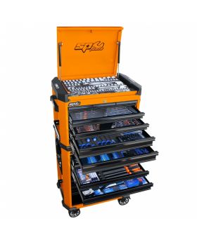 SP TOOLS 357PCE Metric/SAE Concept Series Tool Kit - Orange/Black SP52393