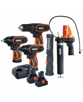 SP TOOLS 16v Workshop 5 Piece Performance Combo Kit - 2.0Ah Max Lithium SP82186