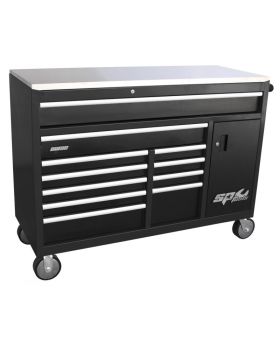 SP Tools SP40095 Sumo Diamond Black Power Hutch Chest Roller Cabinet