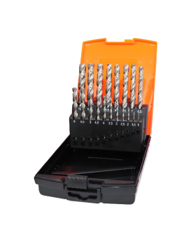 SP TOOLS - DRILL BIT SET - HSS METRIC - 19PC